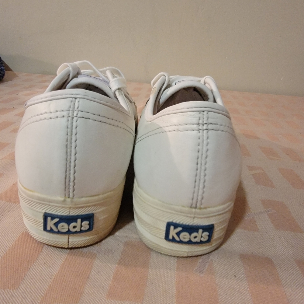 Keds Tripple Kick White Sneakers - Picture 4 of 10